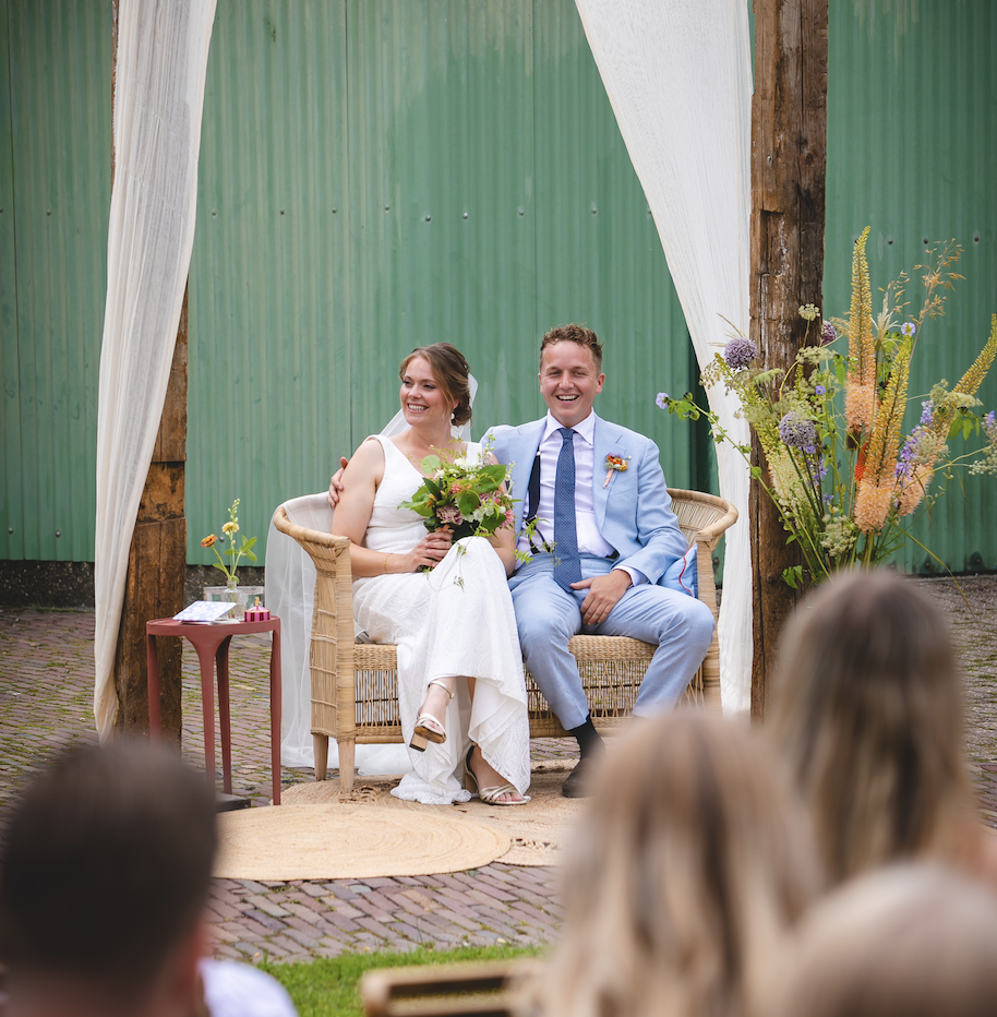 Bohemian styling bruiloft 