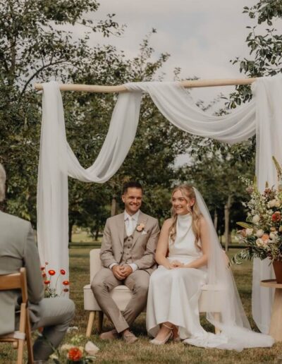 Bruiloft styling bij Charming Weddings & Events